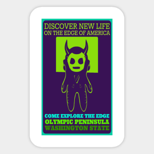 Discover New Life Sticker